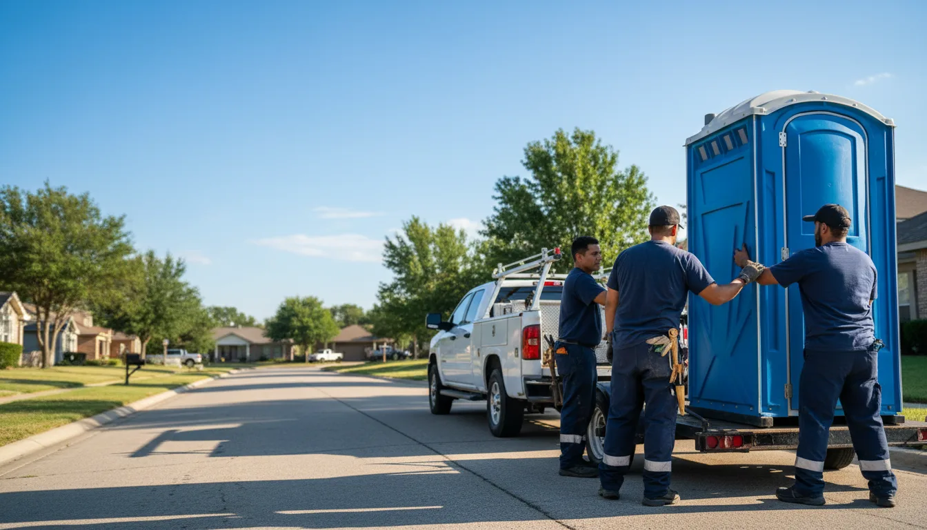 Portable Toilet Rental in Midlothian, IL near me